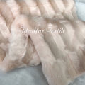 Embossed Solid Color Short Pile Synthetic Fur